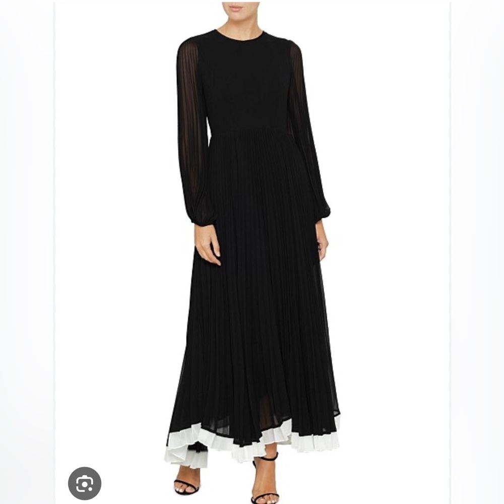 Zimmermann Black and White Maxi Dress